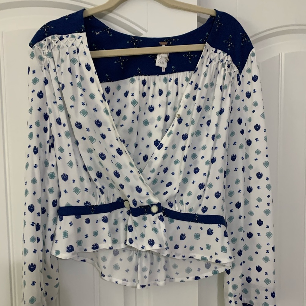 Free people wrap top